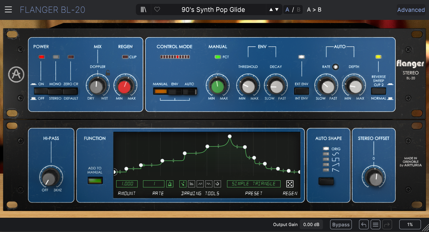 Arturia Flanger BL-20